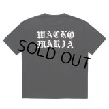 WACKO MARIA/WASHED HEAVY WEIGHT T-SHIRT（BLACK）［プリントT-25春夏］