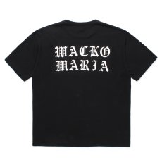 画像1: WACKO MARIA/WASHED HEAVY WEIGHT T-SHIRT（BLACK）［プリントT-25春夏］ (1)