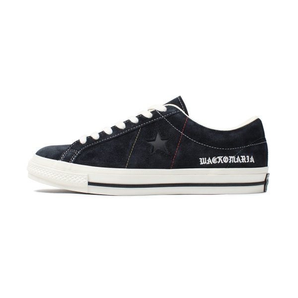 画像2: WACKO MARIA/CONVERSE / ONE STAR SUEDE（BLACK）［ワンスタースウェード-25春夏］