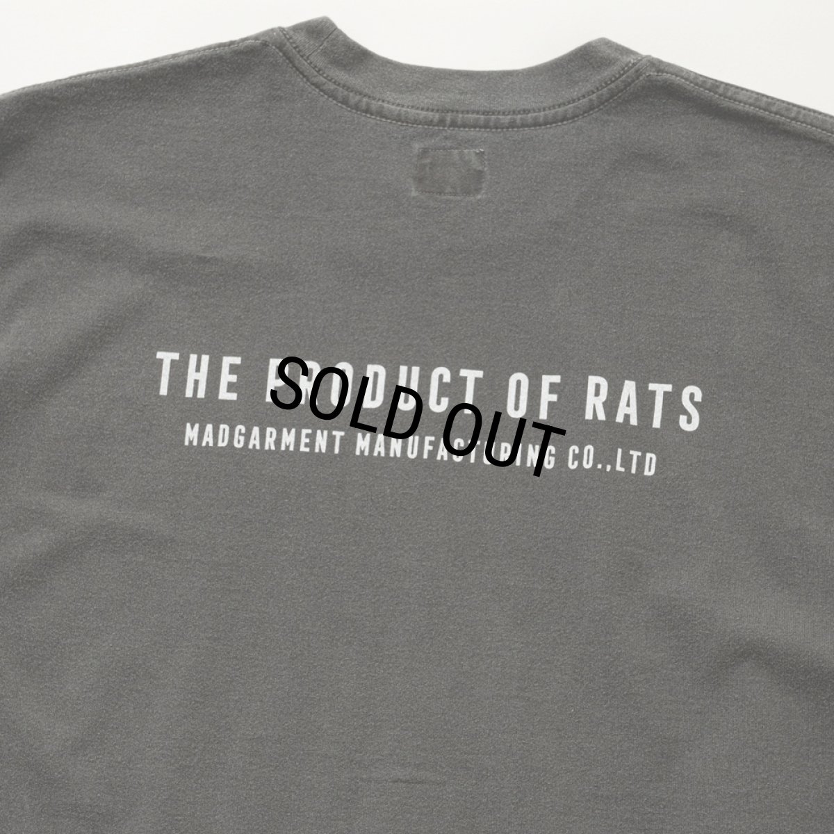 画像5: RATS/MONROE TEE（BLACK）［モンローT-25春夏］ (5)