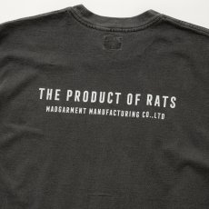 画像5: RATS/MONROE TEE（BLACK）［モンローT-25春夏］ (5)