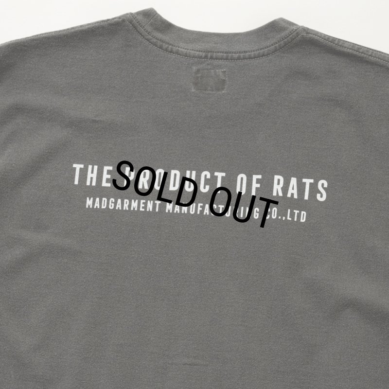 RATS/MONROE TEE（BLACK）［モンローT-25春夏］ - JONAS