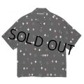 WACKO MARIA/DIAMOND HAWAIIAN SHIRT（BLACK）［ダイヤモンドハワイアンシャツ-25春夏］