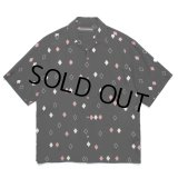 WACKO MARIA/DIAMOND HAWAIIAN SHIRT（BLACK）［ダイヤモンドハワイアンシャツ-25春夏］