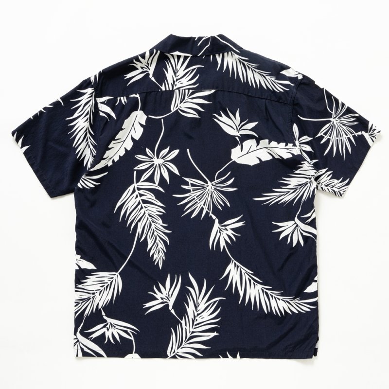 画像2: RATS/ALOHA S/S SHIRT（NAVY）［アロハシャツ-25春夏］