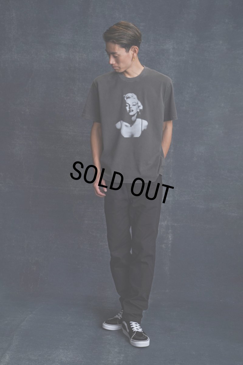 画像7: RATS/MONROE TEE（BLACK）［モンローT-25春夏］ (7)