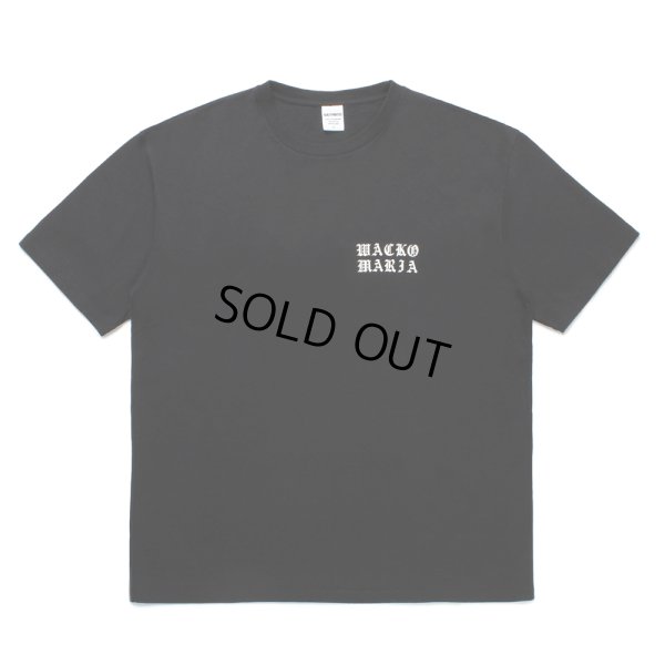 画像2: WACKO MARIA/WASHED HEAVY WEIGHT T-SHIRT（BLACK）［プリントT-25春夏］
