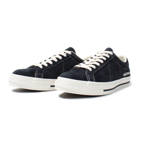 他の写真1: WACKO MARIA/CONVERSE / ONE STAR SUEDE（BLACK）［ワンスタースウェード-25春夏］