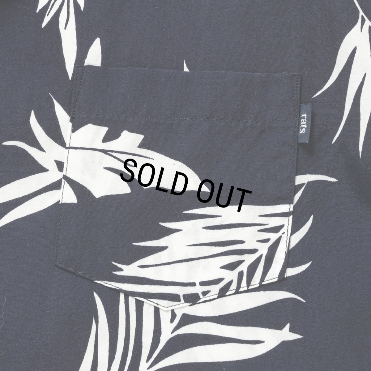画像5: RATS/ALOHA S/S SHIRT（NAVY）［アロハシャツ-25春夏］ (5)