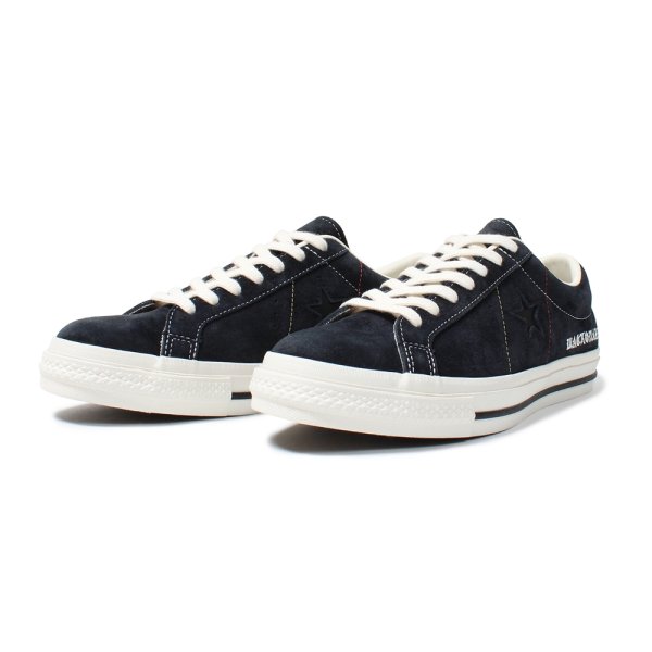 画像1: WACKO MARIA/CONVERSE / ONE STAR SUEDE（BLACK）［ワンスタースウェード-25春夏］