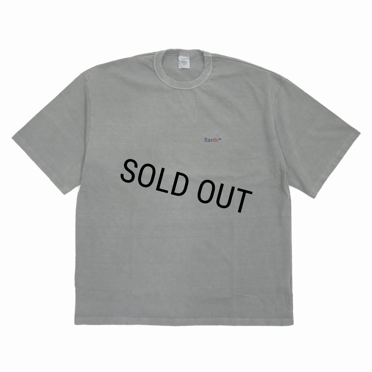 画像1: 【30％OFF】ROUGH AND RUGGED/DESIGN SS（PIGMENT）（BLACK）［ピグメント染め刺繍T-25春夏］ (1)