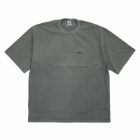 ROUGH AND RUGGED/DESIGN SS（PIGMENT）（BLACK）［ピグメント染め刺繍T-25春夏］