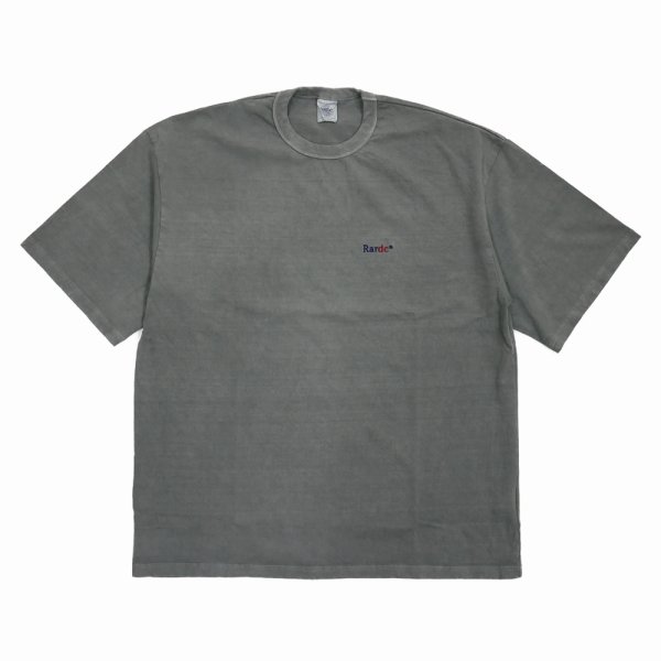 画像1: ROUGH AND RUGGED/DESIGN SS（PIGMENT）（BLACK）［ピグメント染め刺繍T-25春夏］