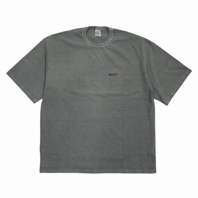 画像1: 【30％OFF】ROUGH AND RUGGED/DESIGN SS（PIGMENT）（BLACK）［ピグメント染め刺繍T-25春夏］