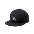 画像1: CALEE/EMBROIDERY CALEE TWILL CAP（BLACK/WHITE）［ツイルキャップ-25春夏］ (1)