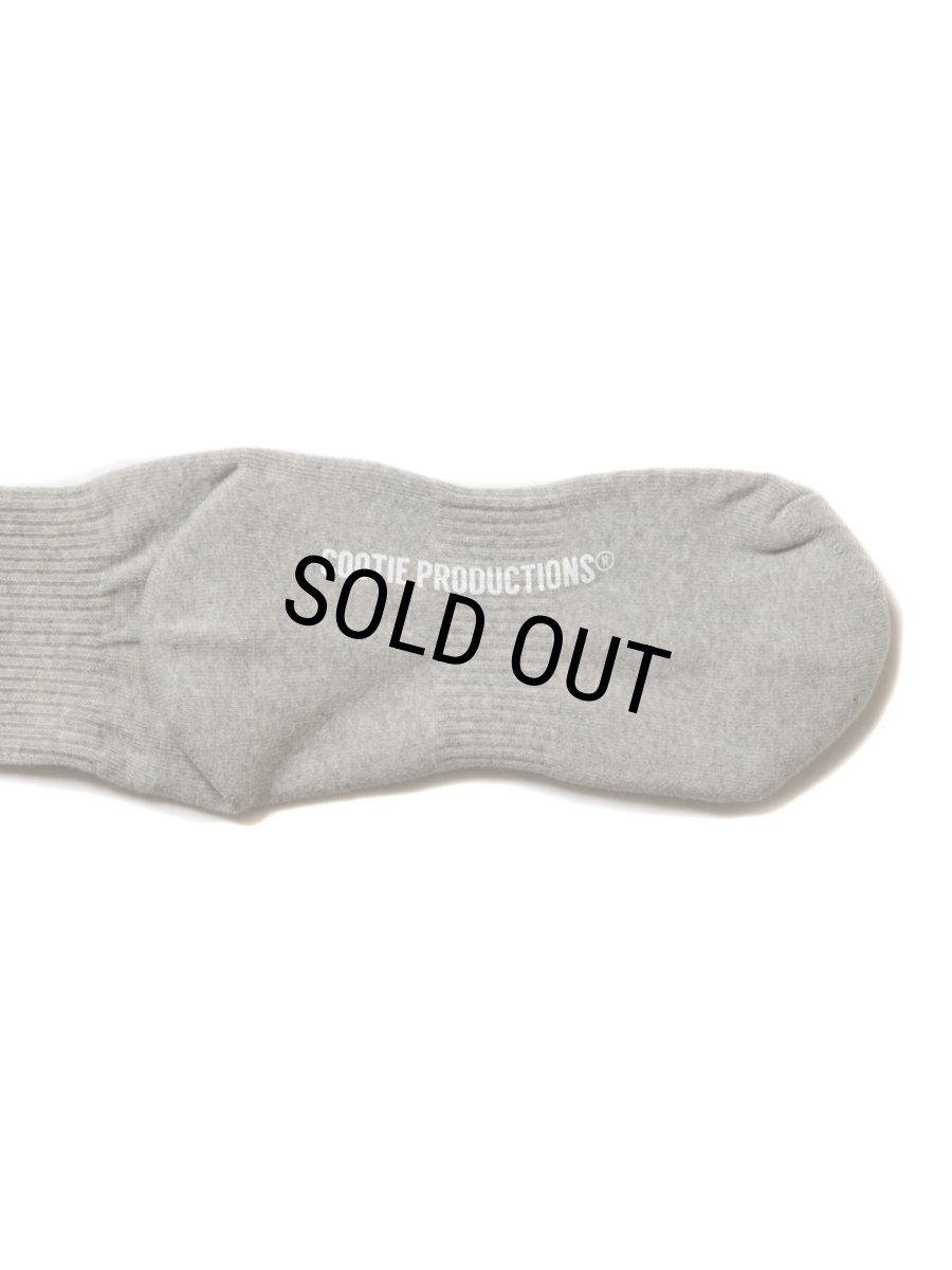 画像3: COOTIE PRODUCTIONS/Raza Short Socks（Ash Gray）［ショートソックス-25春夏］ (3)