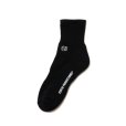 画像1: COOTIE PRODUCTIONS/Raza Short Socks（Black）［ショートソックス-25春夏］ (1)
