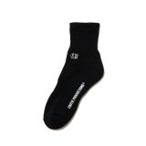 COOTIE PRODUCTIONS/Raza Short Socks（Black）［ショートソックス-25春夏］