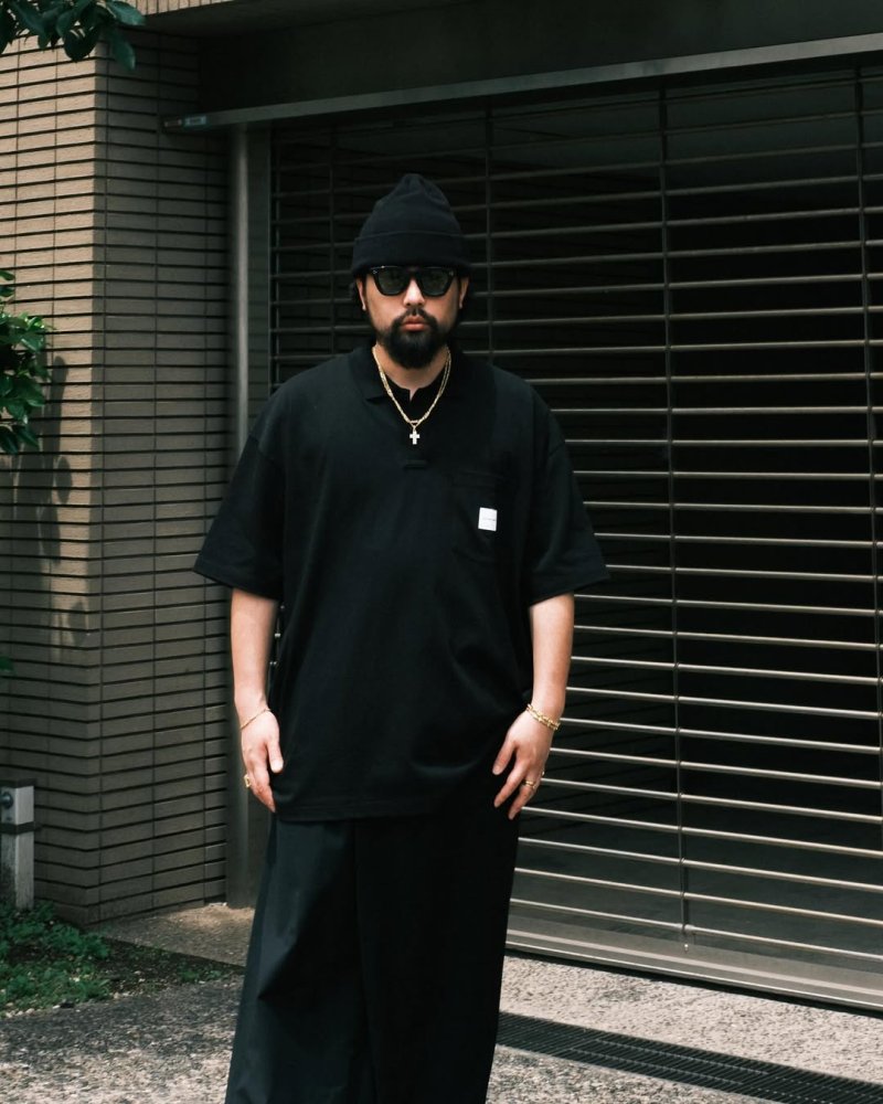 画像3: COOTIE PRODUCTIONS/Open End Yarn Error Fit S/S Polo（Black）［エラーフィットポロ-25春夏］