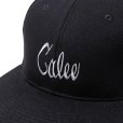 画像4: CALEE/EMBROIDERY CALEE TWILL CAP（BLACK/GRAY）［ツイルキャップ-25春夏］ (4)