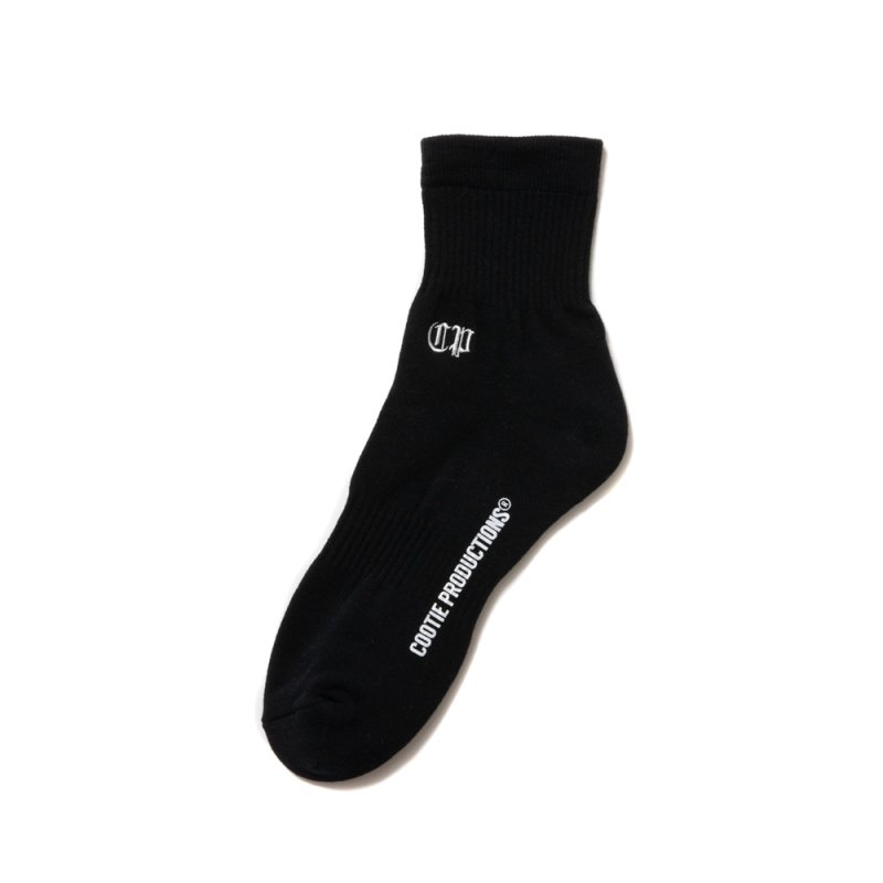 画像1: COOTIE PRODUCTIONS/Raza Short Socks（Black）［ショートソックス-25春夏］