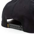 画像3: CALEE/EMBROIDERY CALEE TWILL CAP（BLACK/WHITE）［ツイルキャップ-25春夏］ (3)