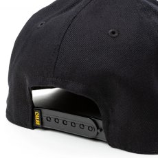 画像3: CALEE/EMBROIDERY CALEE TWILL CAP（BLACK/WHITE）［ツイルキャップ-25春夏］ (3)