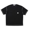 画像1: COOTIE PRODUCTIONS/T/C Waffle Error Fit S/S Tee（Black/White）［ワッフルエラーフィットポケT-25春夏］ (1)