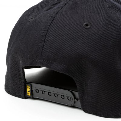 画像3: CALEE/EMBROIDERY CALEE TWILL CAP（BLACK/WHITE）［ツイルキャップ-25春夏］