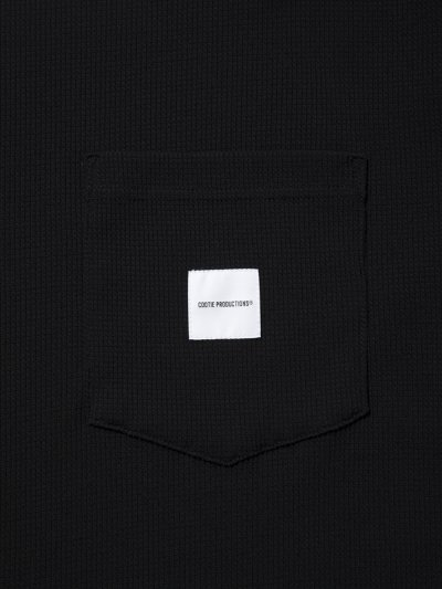 画像2: COOTIE PRODUCTIONS/T/C Waffle Error Fit S/S Tee（Black/White）［ワッフルエラーフィットポケT-25春夏］