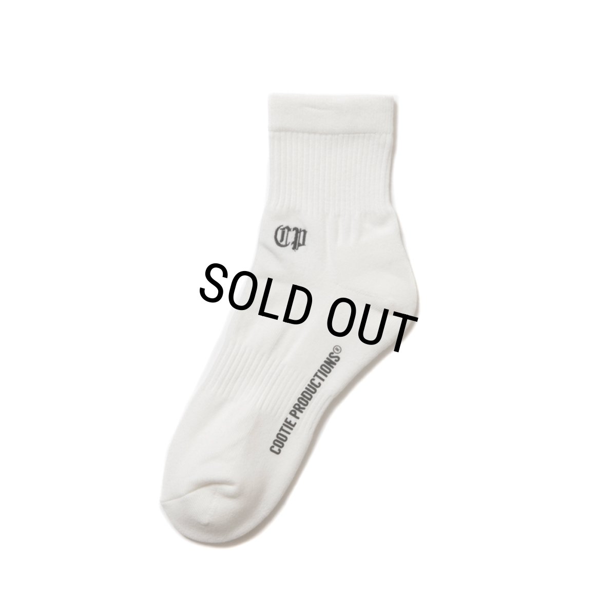 画像1: COOTIE PRODUCTIONS/Raza Short Socks（Off White）［ショートソックス-25春夏］ (1)
