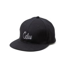 画像1: CALEE/EMBROIDERY CALEE TWILL CAP（BLACK/GRAY）［ツイルキャップ-25春夏］ (1)