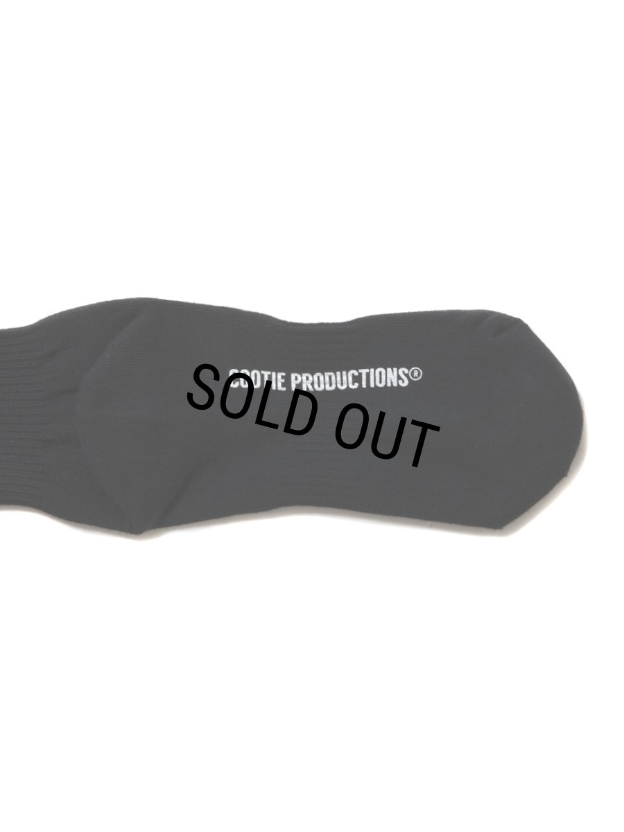 画像3: COOTIE PRODUCTIONS/Raza Short Socks（Black）［ショートソックス-25春夏］ (3)