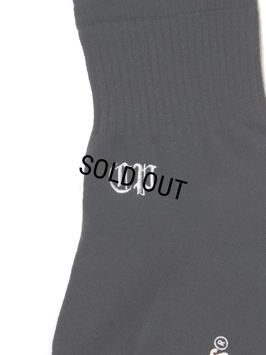 画像2: COOTIE PRODUCTIONS/Raza Short Socks（Black）［ショートソックス-25春夏］ (2)
