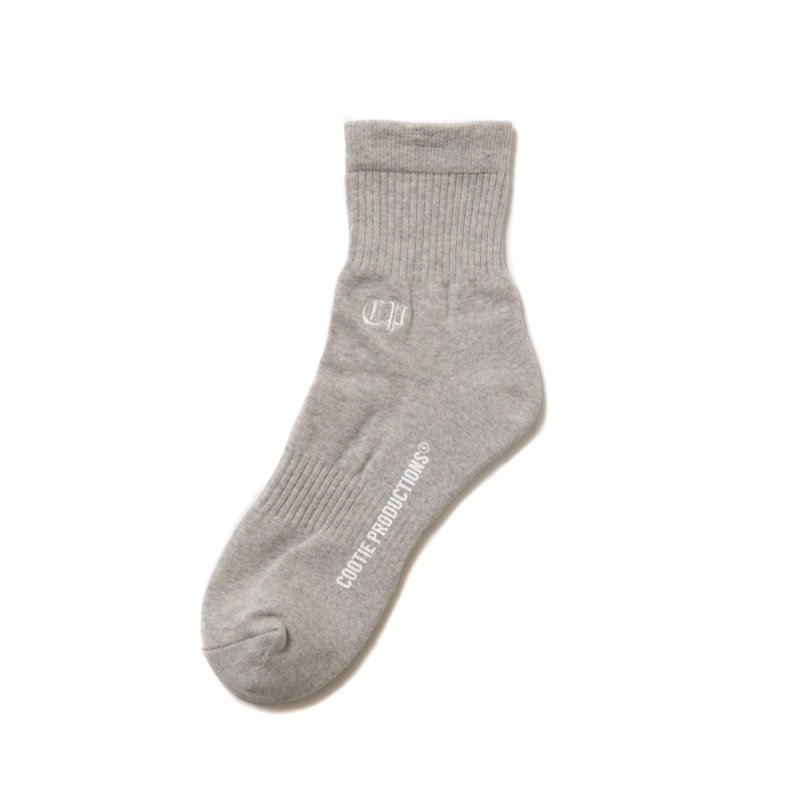 画像1: COOTIE PRODUCTIONS/Raza Short Socks（Ash Gray）［ショートソックス-25春夏］