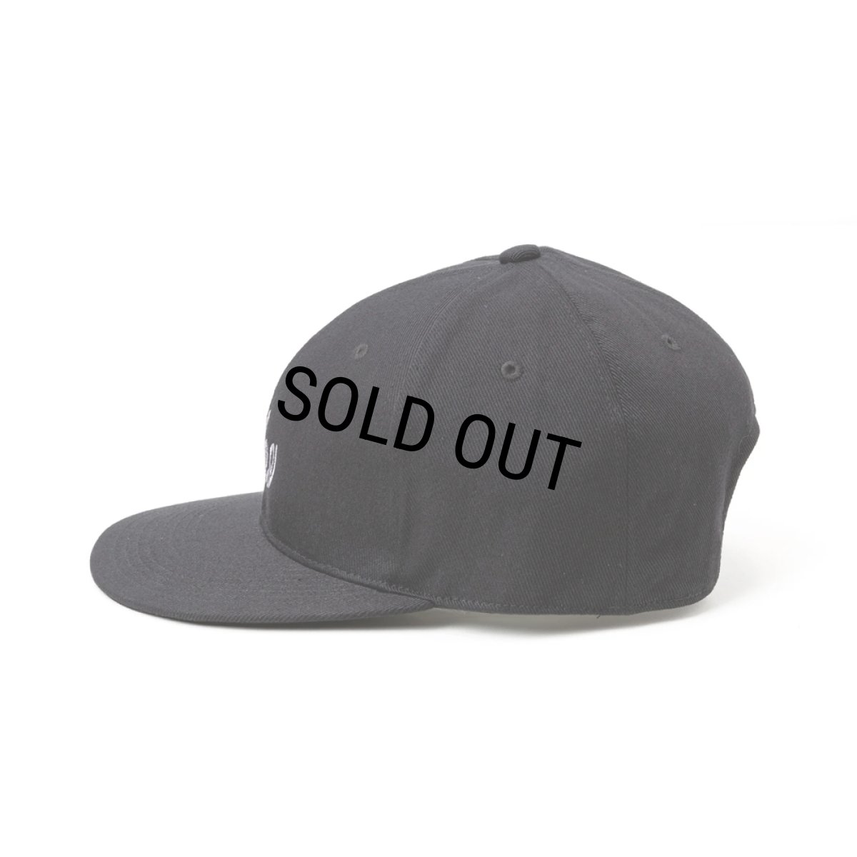 画像3: CALEE/EMBROIDERY CALEE TWILL CAP（BLACK/GRAY）［ツイルキャップ-25春夏］ (3)