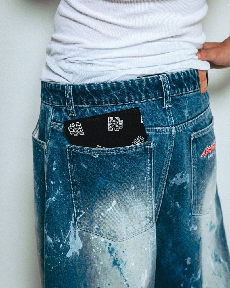 画像2: BlackEyePatch/OG LABEL PATTERNED BANDANA（BLACK）