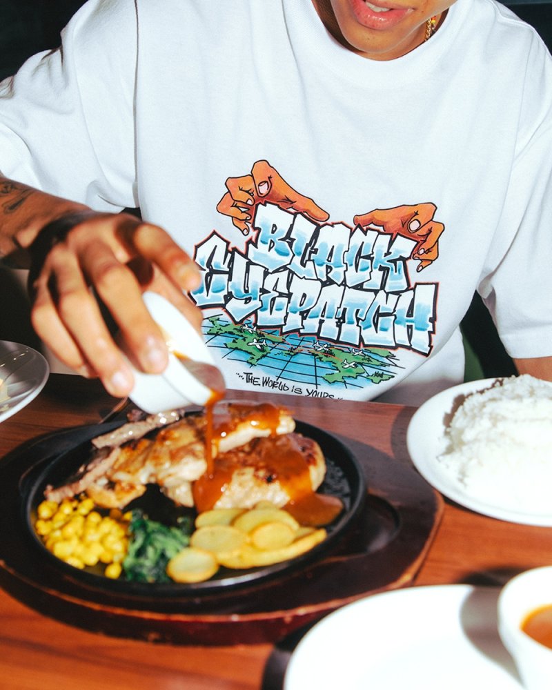 画像3: BlackEyePatch/WORLD IS YOURS TEE（WHITE）