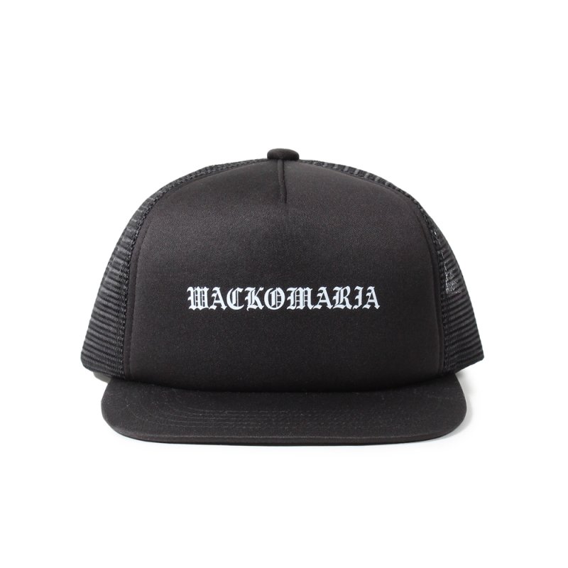 画像1: WACKO MARIA/MESH CAP（BLACK）［メッシュキャップ-25春夏］