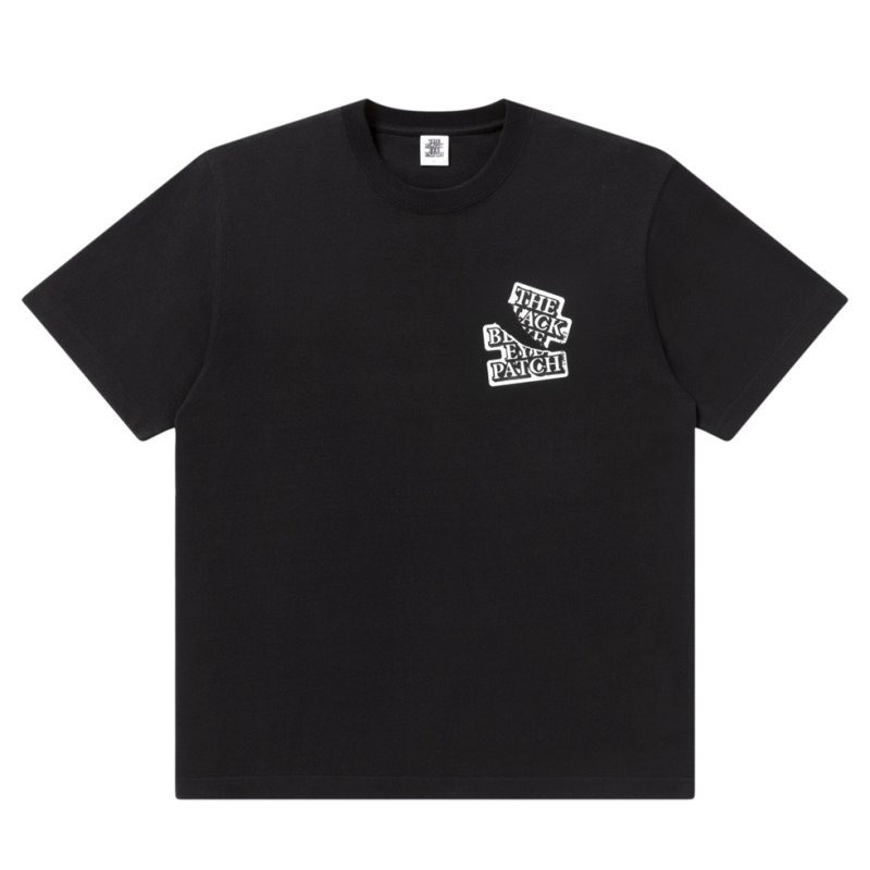 画像1: BlackEyePatch/TORN OG LABEL TEE（BLACK）