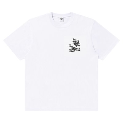 画像1: BlackEyePatch/TORN OG LABEL TEE（WHITE）
