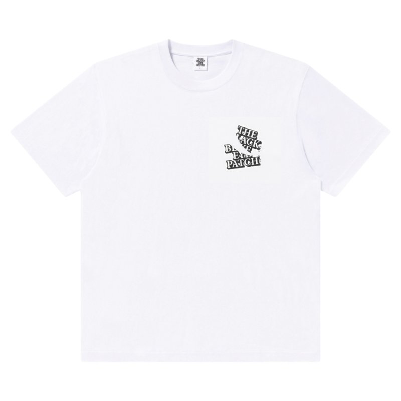 画像1: BlackEyePatch/TORN OG LABEL TEE（WHITE）
