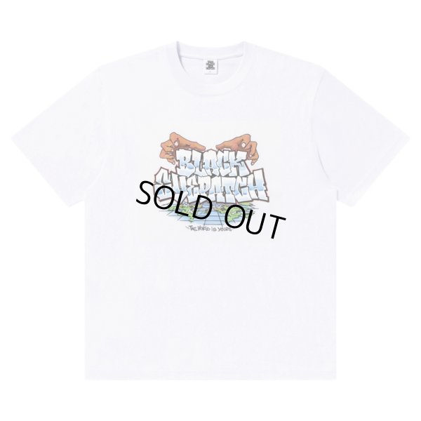 画像1: BlackEyePatch/WORLD IS YOURS TEE（WHITE）