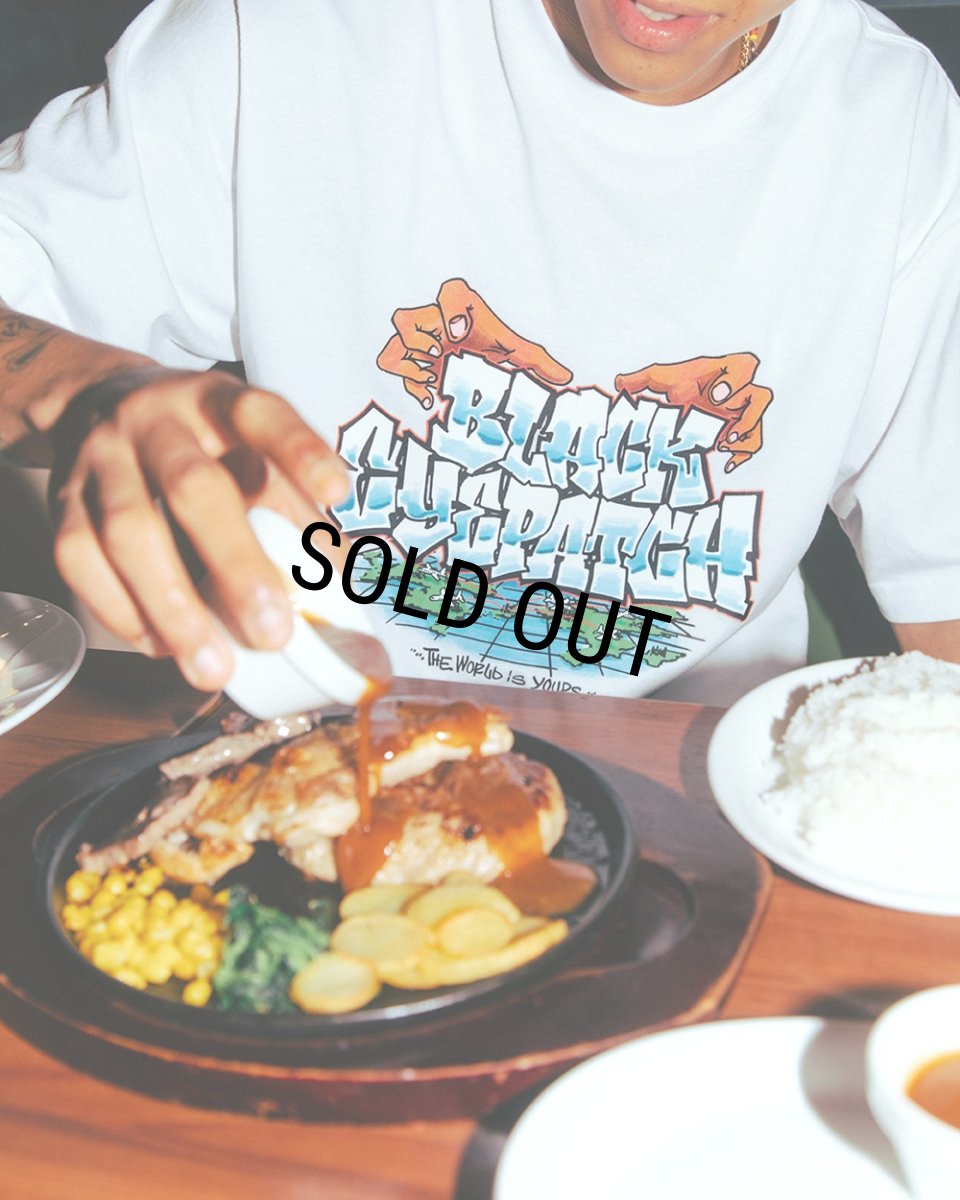 画像3: BlackEyePatch/WORLD IS YOURS TEE（WHITE） (3)