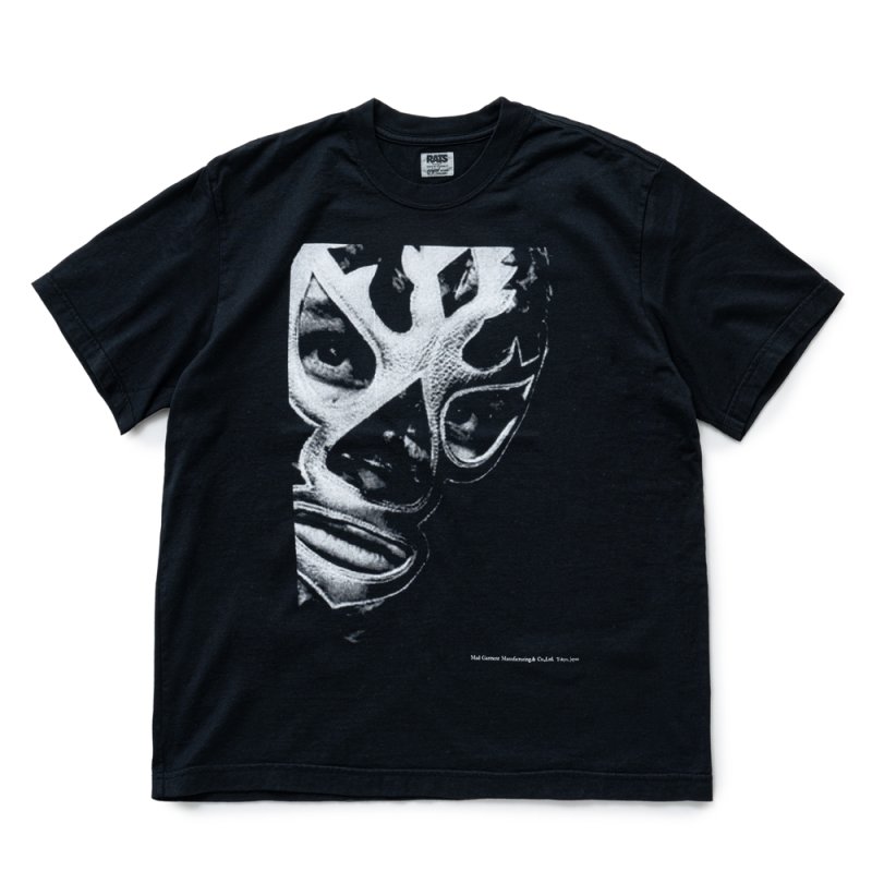 画像1: RATS/LUCHA TEE（BLACK）［ルチャT-25春夏］