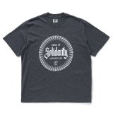 RATS/SOLIDARITY TEE（CHARCOAL）［ソリダリティーT-25春夏］