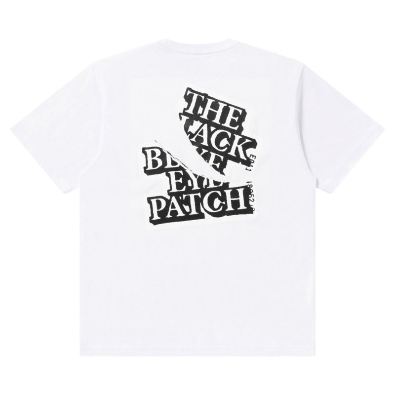 画像2: BlackEyePatch/TORN OG LABEL TEE（WHITE）