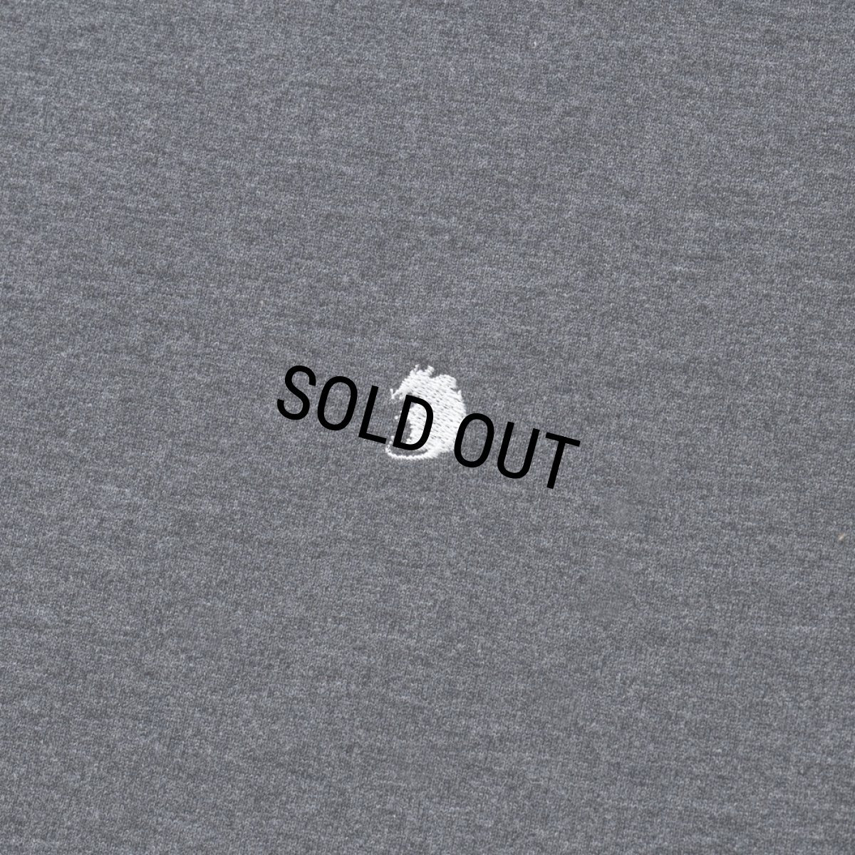 画像5: 【30%OFF】RATS/SOLIDARITY TEE（CHARCOAL）［ソリダリティーT-25春夏］ (5)
