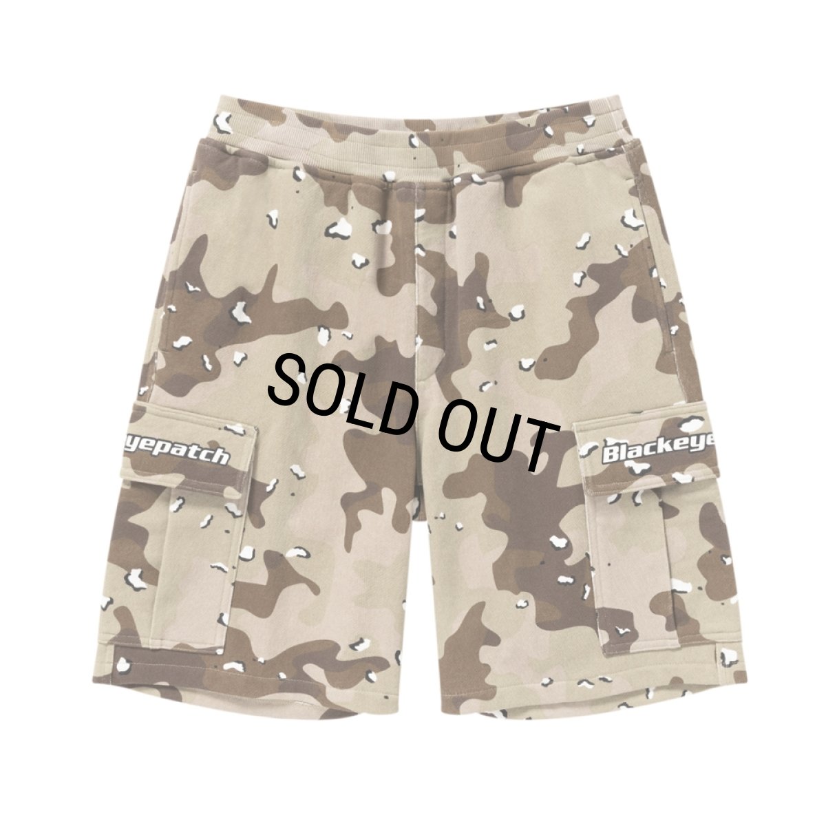 画像1: BlackEyePatch/TACTICAL LOGO CARGO SHORTS（DESERT CAMO） (1)