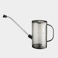 画像1: TIGHTBOOTH/LABEL LOGO WATERING CAN（Clear Black）［ジョウロ-25春夏］ (1)